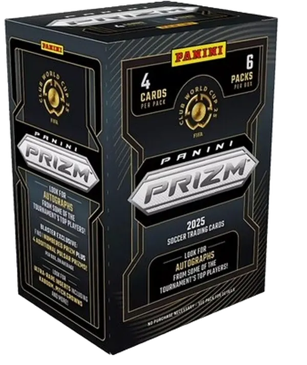 Trading Cards | Panini | 2025 Prizm FIFA Club World Cup | Booster & Mega Box