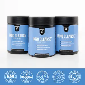 3 Bottles Inno Cleanse by Inno Supps | 14-Day Gut Health Formula | Natural Ingredients | Made in USA | 90 Servings Daily Supplement Dietary Supplements