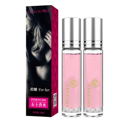 Women's Pheromone-Enhanced Rollerball Perfume Multi-Pack, 2x10ml Leak-Proof Liquid, Floral Citrus Fresh Luxurious Blend, Compact Chic Travel-Size, Daily Wear Gift for Fragrance Enthusiasts