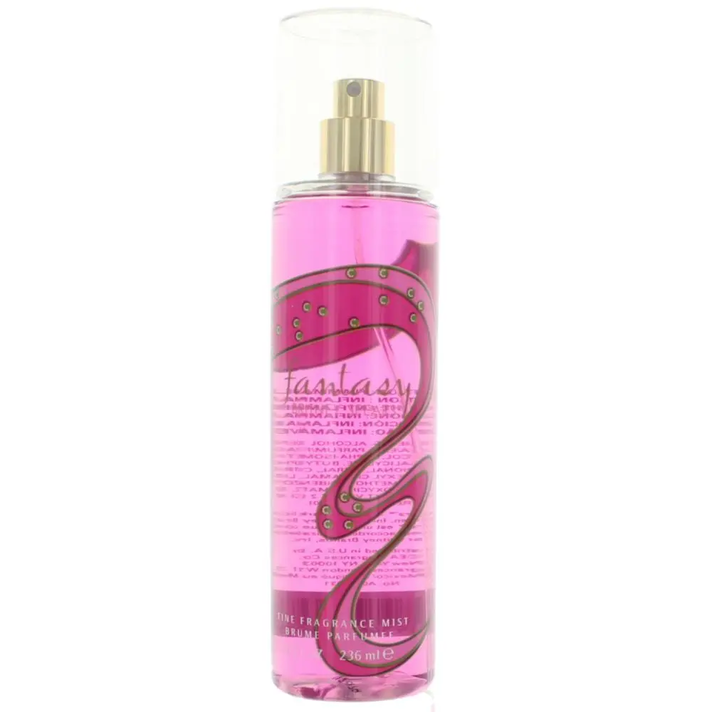 Britney Spears Fantasy Oriental-Woody Fine Mist Body Moisturizer - Sweet Cupcake Scent, 8 fl oz Fine Fragrance Mist for Women, Single Bottle