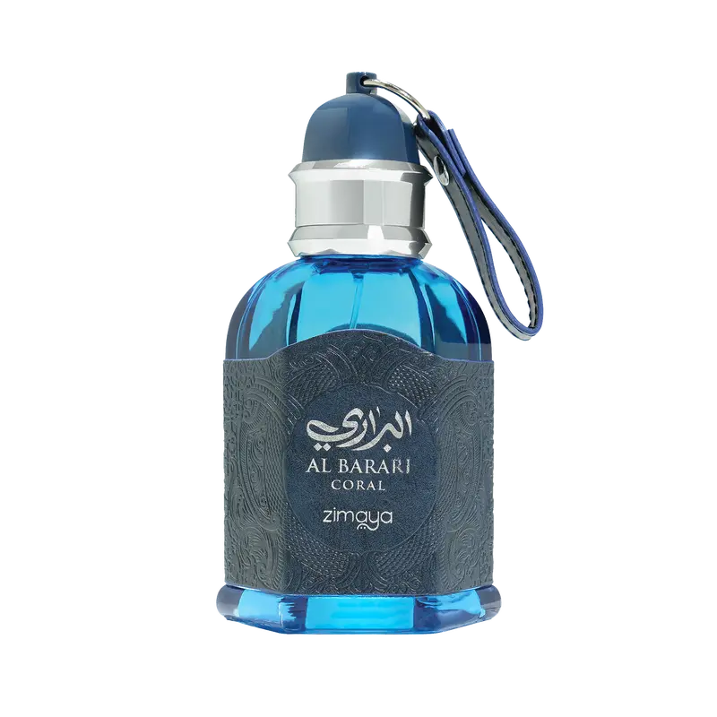 Zimaya Al Barari Coral Unisex Eau de Parfum – Tropical Fruity & Woody Fragrance, 100ml (3.4 Fl. Oz)
