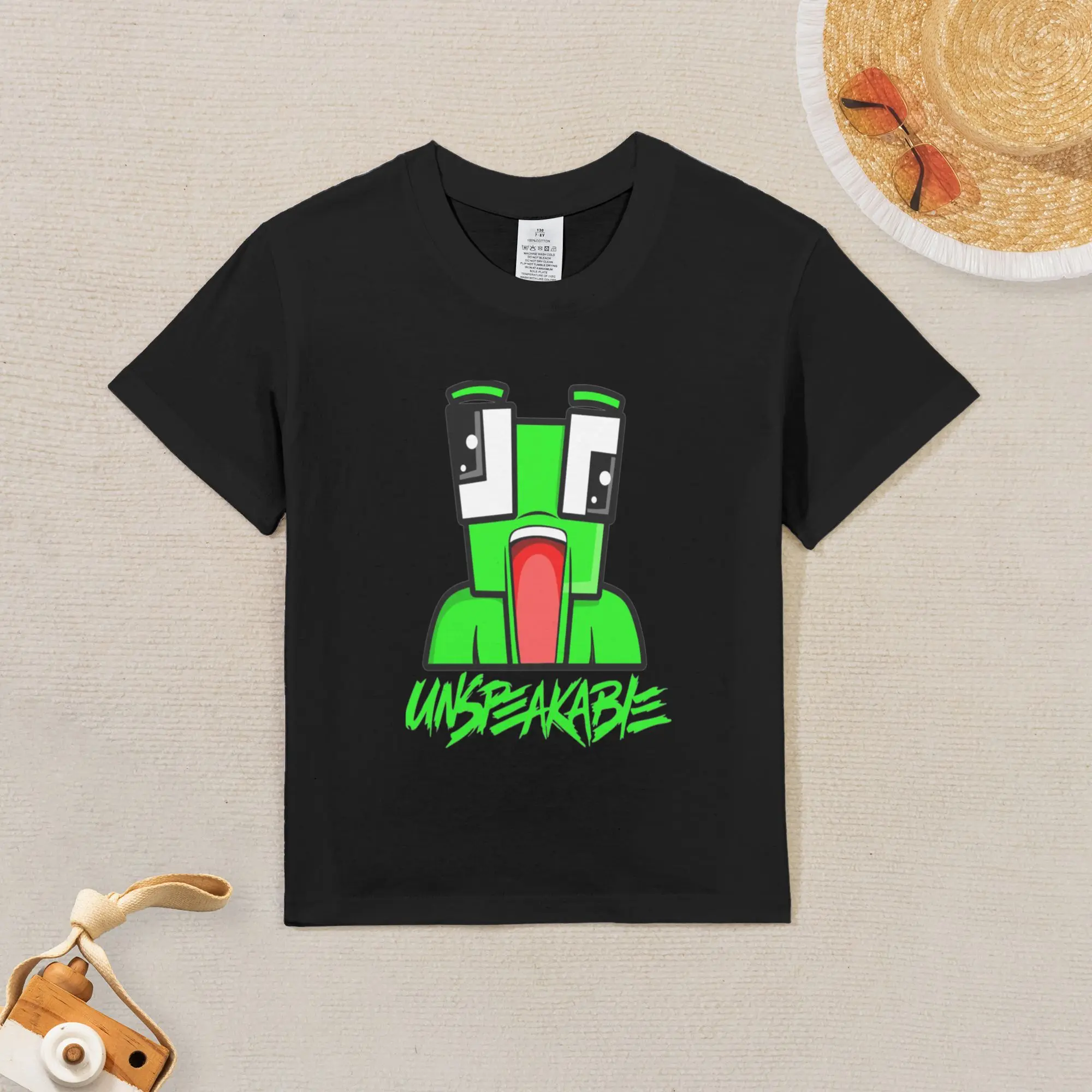 Unspeakable shirt Crew-neck top T-shirt Graphic Short-Sleeve T-Shirt