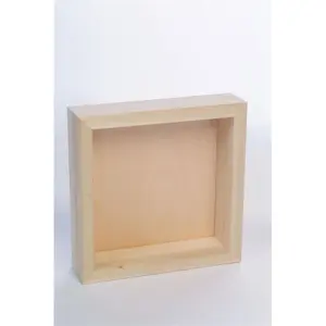 American Easel  6 x 6 in. Deep Gesso Painting Panel - White