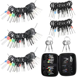 Terminal Pin Removal 82 Pcs Tool Kit Electrical Connector Depinning Extractor for Automotive Household Devices tool kit