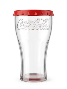 NEW Coca-Cola Light-Up Plastic Glass AMC Exclusive Coke Cup