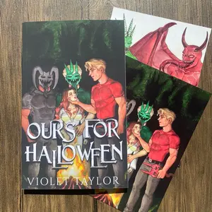 **Special Edition Bundle** Ours for Halloween by Violet Taylor (SFW/NSFW Prints MMFM Masked Man Monster Romance Novella Paper Back)