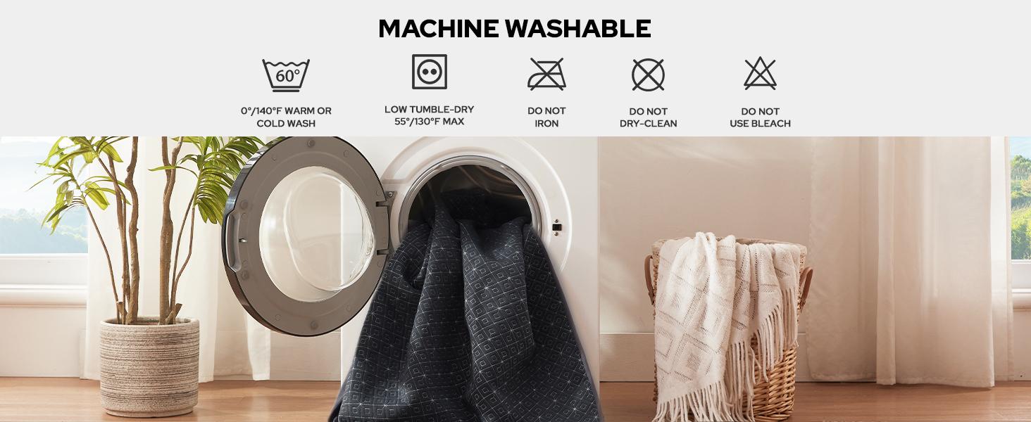 【BEDLORE】4-Grid Pattern Waterproof Fitted Sheet Mattress Protector, Soft & Breathable Fabric with Elastic Deep Pockets, Machine Washable, Ideal for Bedroom & Home Use