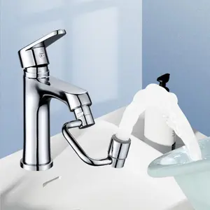 360° Rotatable Faucet Aerator Extension | Adjustable Length & Height Swivel Sink Sprayer | 2 Mode Splash Filter Attachment | Water Saving Faucet Extender For Kitchen Bathroom | Easy Install Rotating Aerator | Must Have Home Gadget