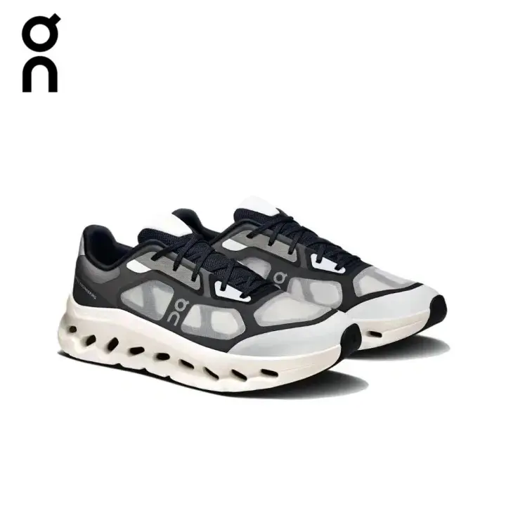 On Cloudtilt Women Black White Running Sneakers CloudTec Plush Cushion Breathable Athletic Shoes