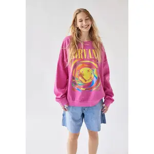 Nirvana Smile Face Sweatshirt, Nirvana Smile Face Youth T-shirt, Nirvana Smile Face Crewneck