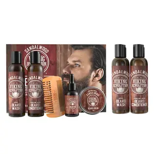 Viking Beard Care Essentials – Sandalwood Set