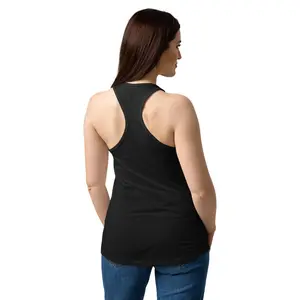 Women’s fitted racerback tank top