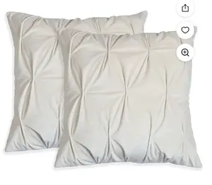 Lauren Accent Pillowcases - Velvet, Machine Wash, Skin-Friendly, 2 Pillowcases