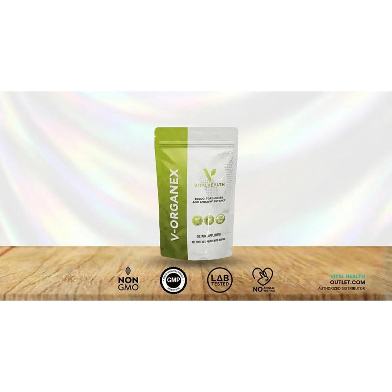 Vital Health Global V-ORGANEX Hepatobiliary Support with Milk Thistle and Artichoke