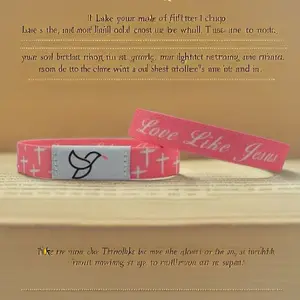 Daily Bible Verse Bracelet ， the devotion bracelet，inspirational christian gift ，NFC Notifications,  Bible Verse Fashion Bracelet，Motivational Quote Peace Bracelet ,Scripture  Bracelet，easter gift，springtok，Personalized，Religious Emblem, Jesus