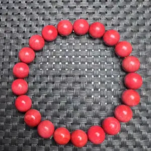 Pink Ivory Wood Pink Ivory Wood Strings Buddha Beads 12mm