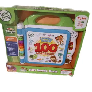 LeapFrog Learning Friends 100 Words Book: Interactive Educational Toy, Green - Educational Toy for Kids