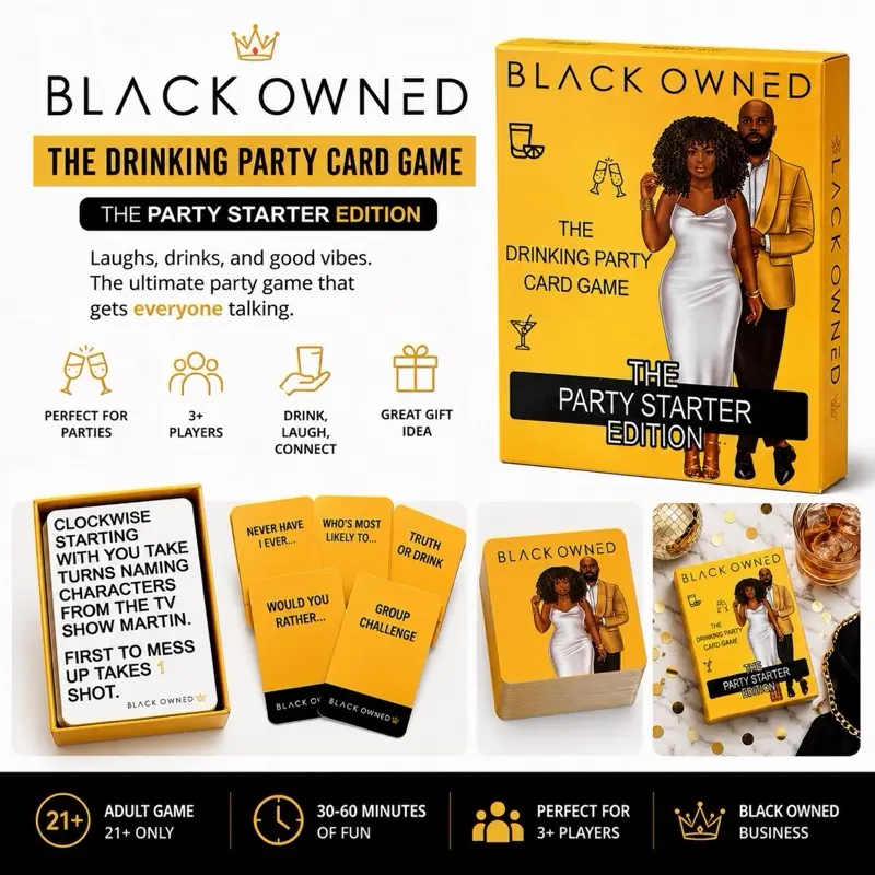 The Party Starter Edition Drinking Party Card Game