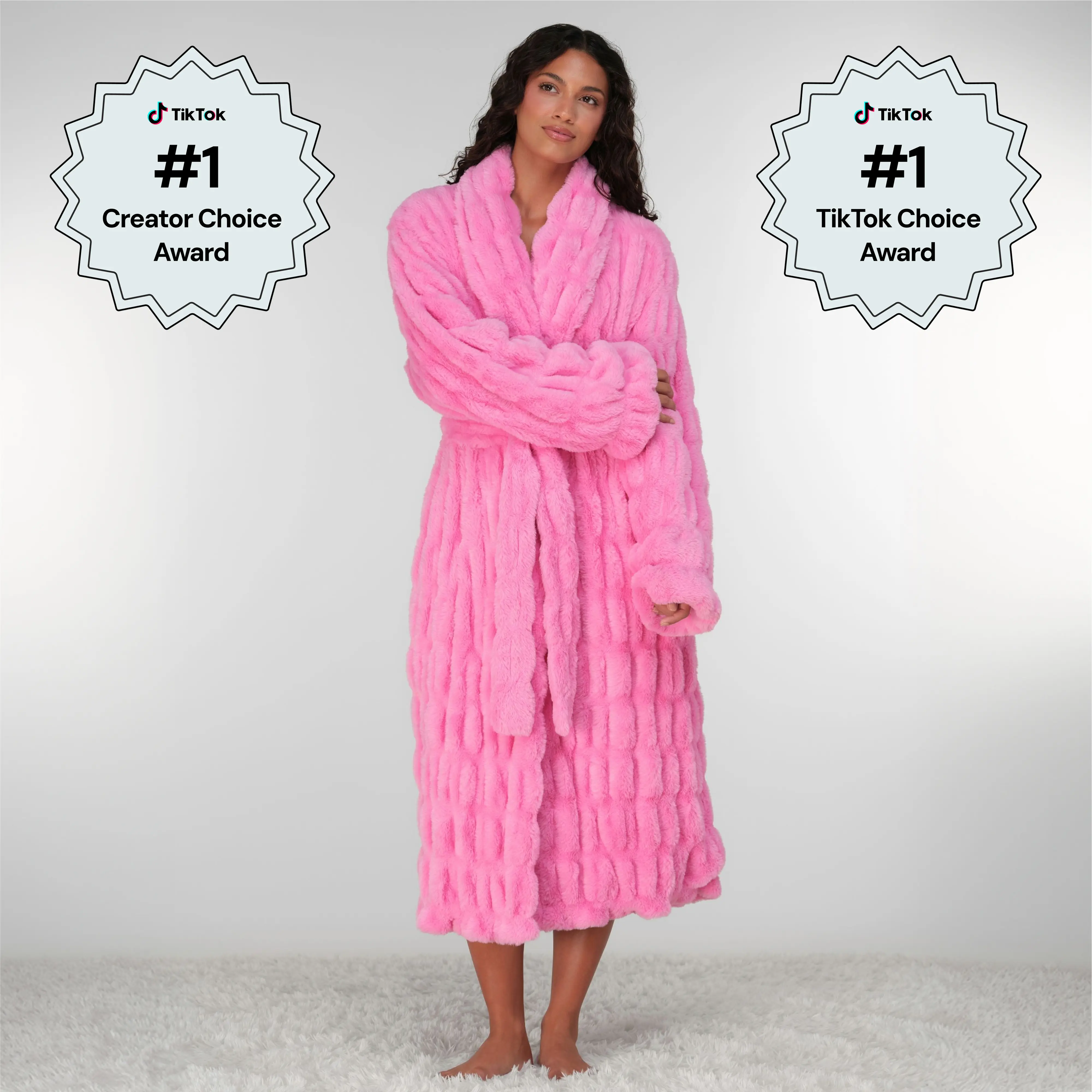 Comfrt | Dreamer Robe | Plush, Cloud-Like Ultra Cozy Fluffy Robe