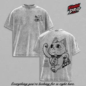 Turbo Granny T-Shirt | Dandadan Anime Graphic Tee | Acid Washed Oversized Soft Cotton Shirt Streetwear Top | Men's Tshirts | Creepy Aesthetic Shirt | Gift for Manga Fans