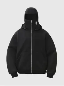 Women's Double-Layer Hooded Zipper Pocket Sweatshirt, Dollar Print, Fall & Winter Casual Loose Fit Top, Comfortable Daily Wear, Graphic Print Hoodie, Hoodie Print Hoodies