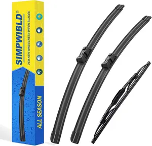 3 Factory Wiper blades Replacement For 2013-2021 Chevrolet Trax/2013-2021 Buick Encore Original Equipment Replacement Windshield Wiper Blades Set 26"+14"+10" (Set of 3) Top Lock