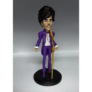 Purple One Figurine - Handmade Music Icon Caricature (10.5” | 240mm Edition)