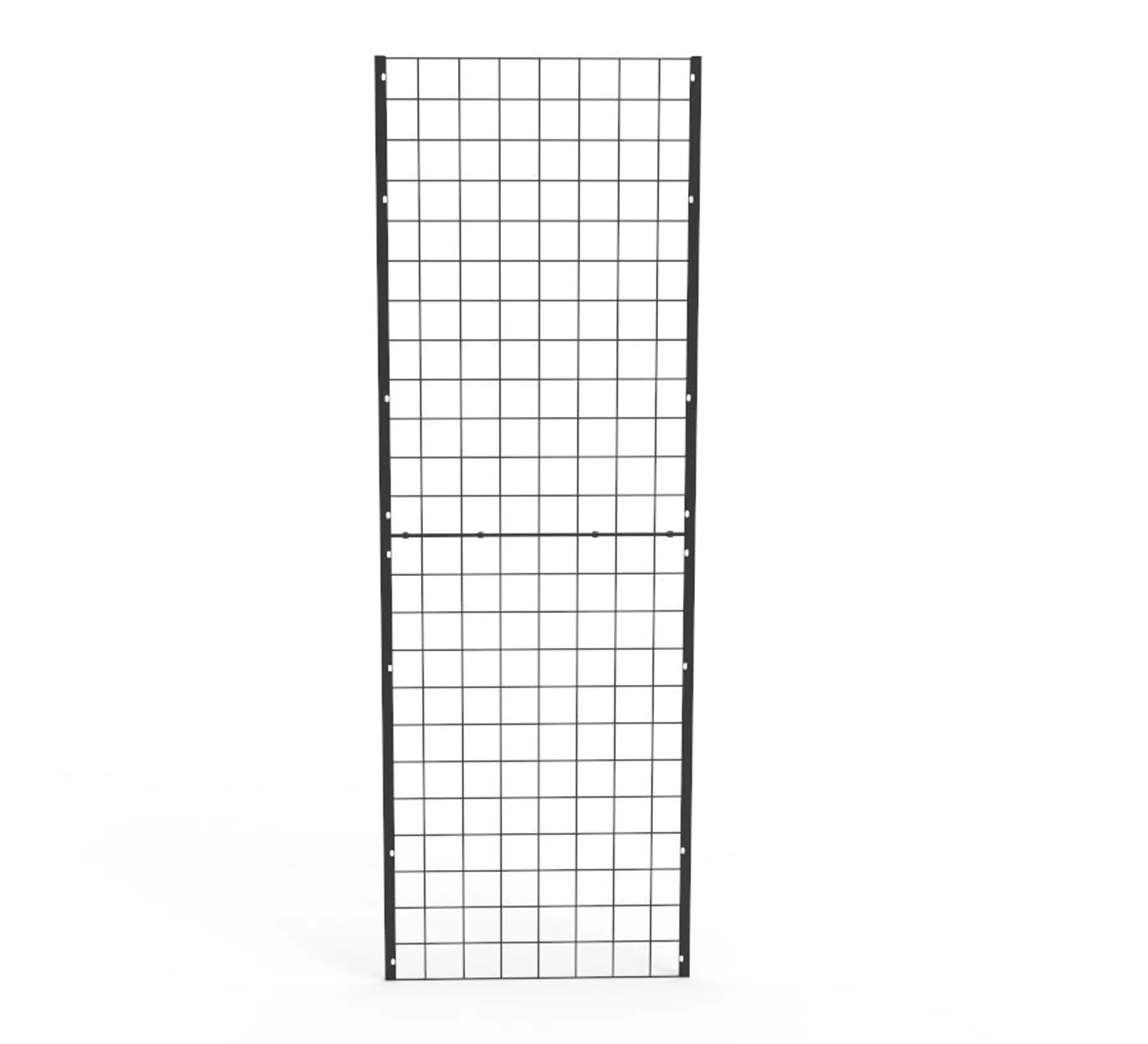 FixtureDisplays® Wire Gridwall Triangle Tower Display Merchandiser, 3 Panels each in 2 PCS of 2x3', Black Wire Grid Panel Wall Display Grid Wall 3X15809-UNIVERSAL-NF