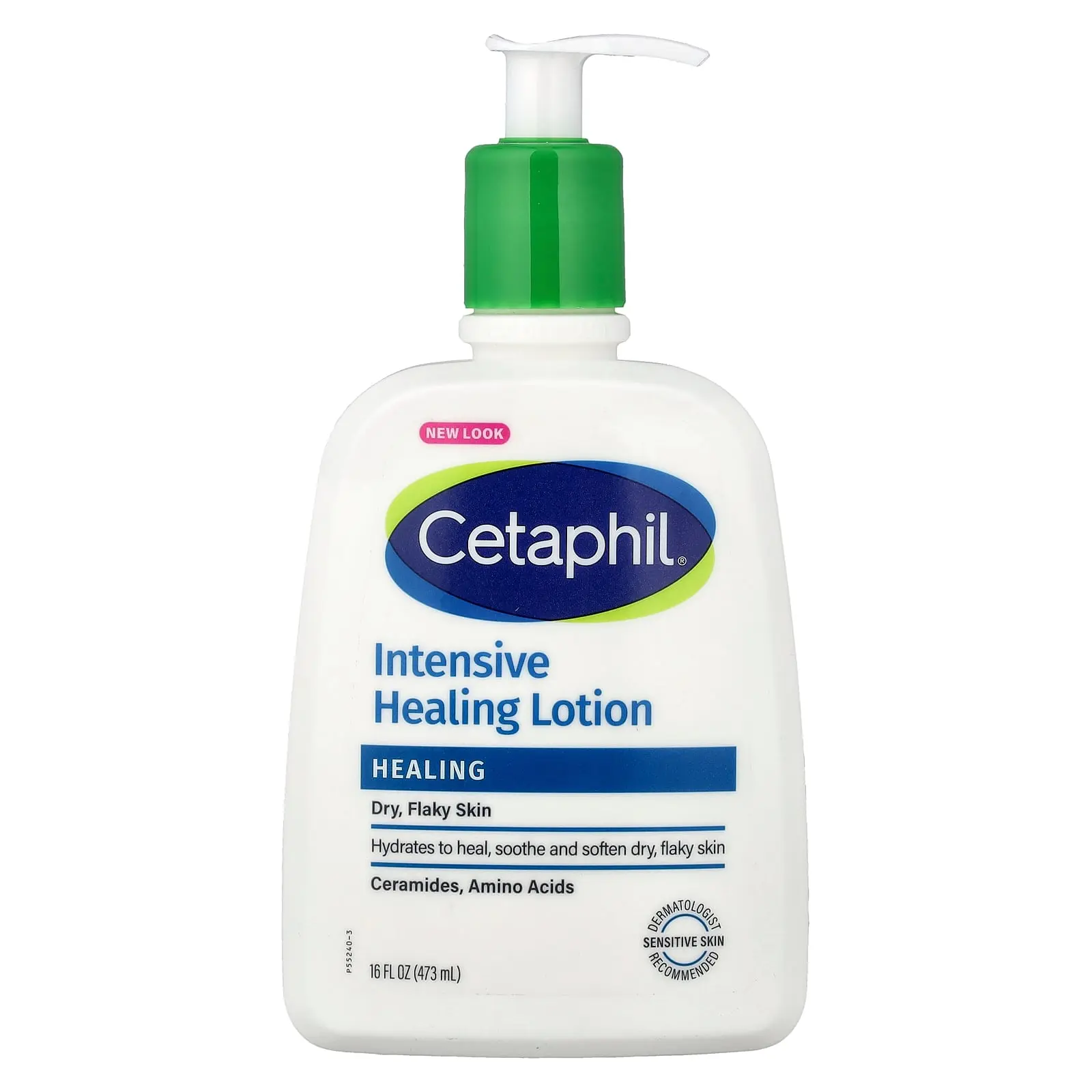 Cetaphil Intensive Healing Lotion, Dry, Flaky Skin, Fragrance Free, 16 fl oz (473 ml)