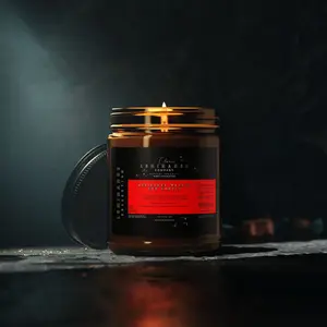 Cozy Scented Christmas Warmth Soy Candle