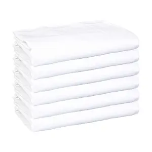 Lulworth Fitted Bed Sheets (Pack of 6), 200 Thread Ct., Cotton Poly Blend, Color Coded, Size Options