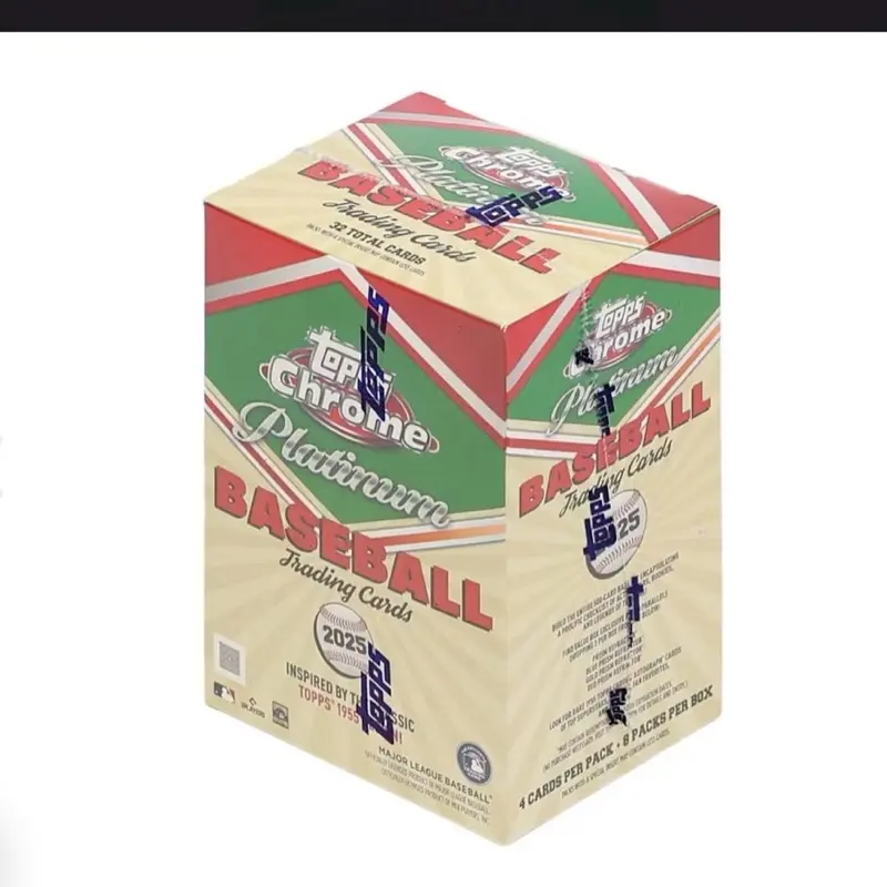 2025 Topps Chrome Platinum ‘55 Baseball Blaster Box