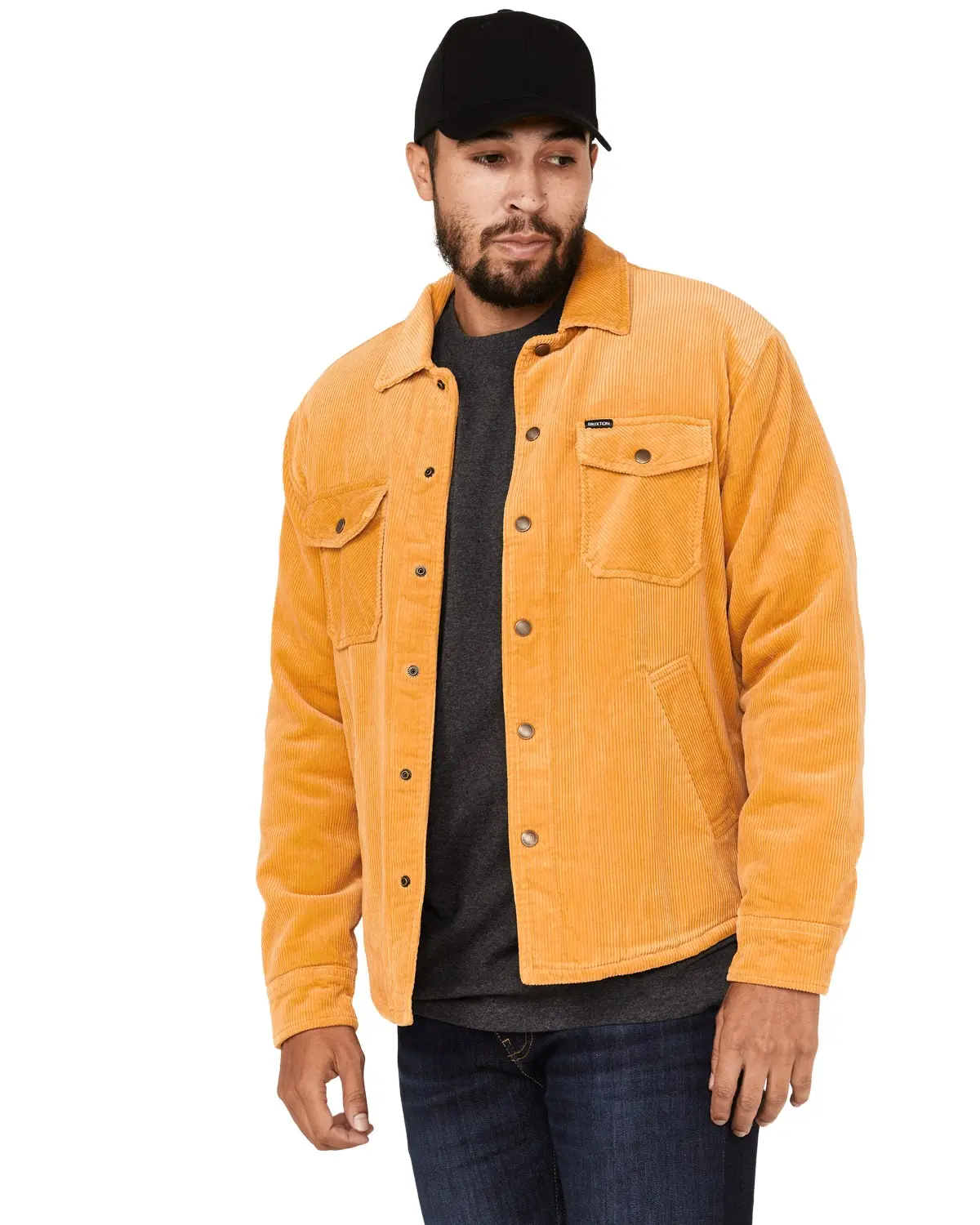 Brixton Men's Men'S Durham Sherpa Lined Jacket - 03362-Brtgd