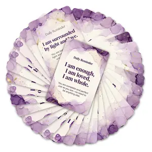 36/72 Inspirational Cards for Women, Modern Minimalist Design, Positive Affirmation Cards, Emotional Support, Motivational Quotes