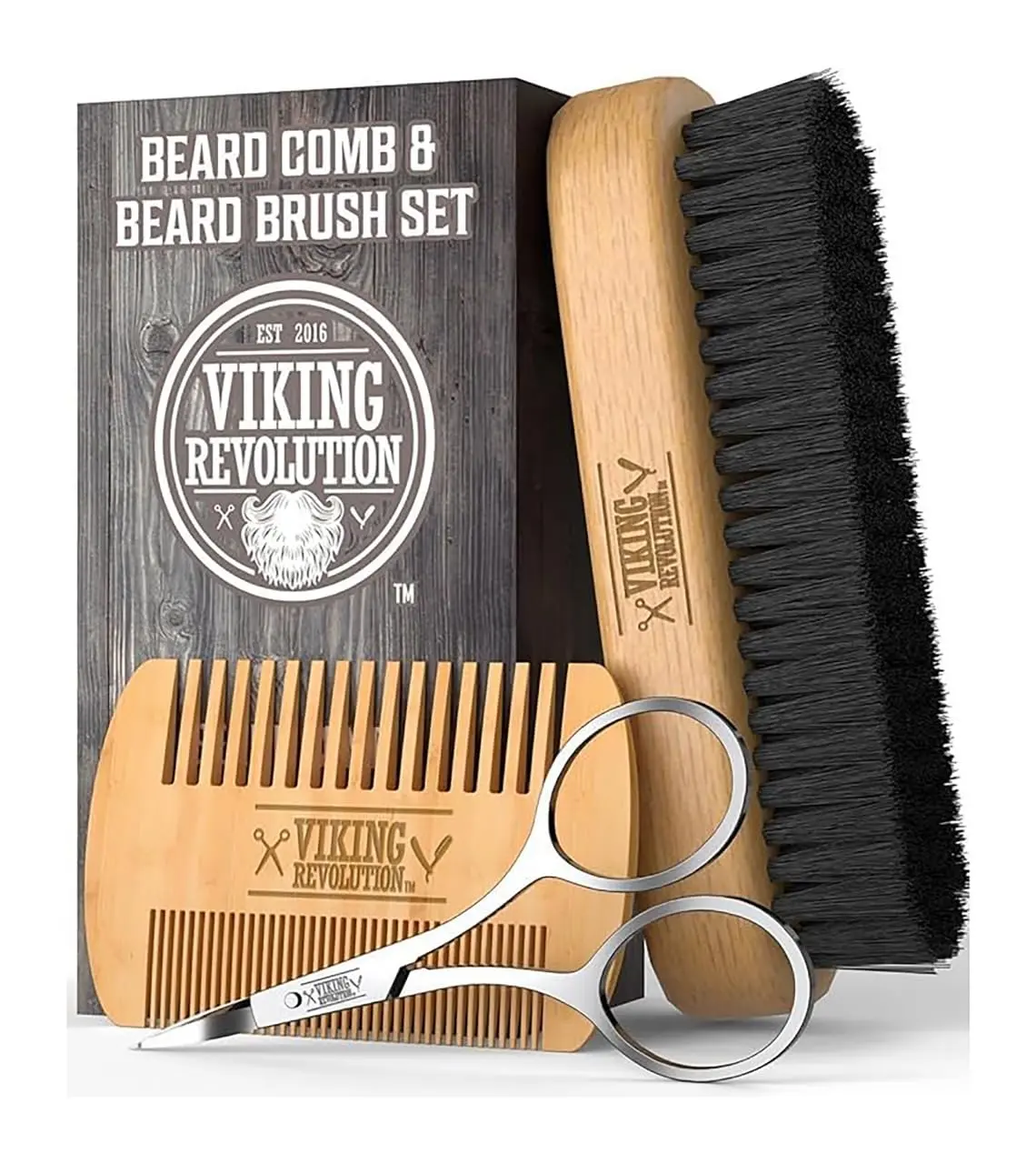 Viking Revolution Beard Care Kit for Men Complete Grooming Set Viking Revolution Beard Care Kit for Men Complete Grooming Set