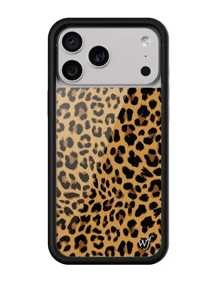 Wildflower Cases - Meow, Limited Edition iPhone Case | Leopard Print Trendy Cute Fierce Wild Protective Durable
