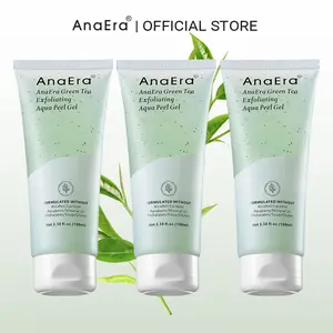 AnaEra Exfoliating Aqua Peel Gel 100ml, Deep Cleansing, Hydrating, Skin Repair Purifying, Green Tea Gentle Exfoliation, Nourishing & Moisturizing, Suitable for All Skin Typese, For Face & Body