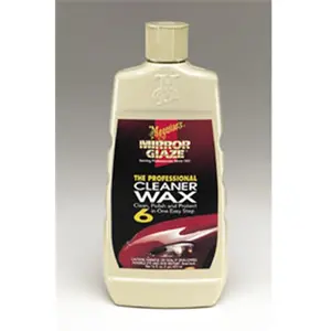 212 MAIN Meguiars M0616 Professional Cleaner Wax - 16 oz, Car Wax, Car Detailing Products