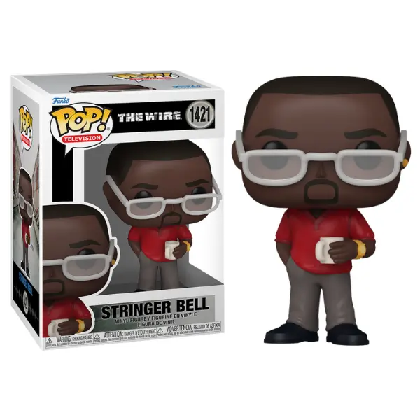 Funko Pop! Stringer Bell The Wire 1421 Vinyl Figure in PopShield Protector