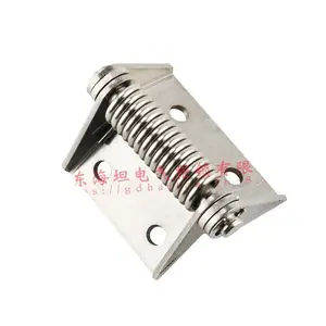 HL129 bold thickened spring automatic closing return hinge stainless steel electric cabinet door industrial load-bearing hinge