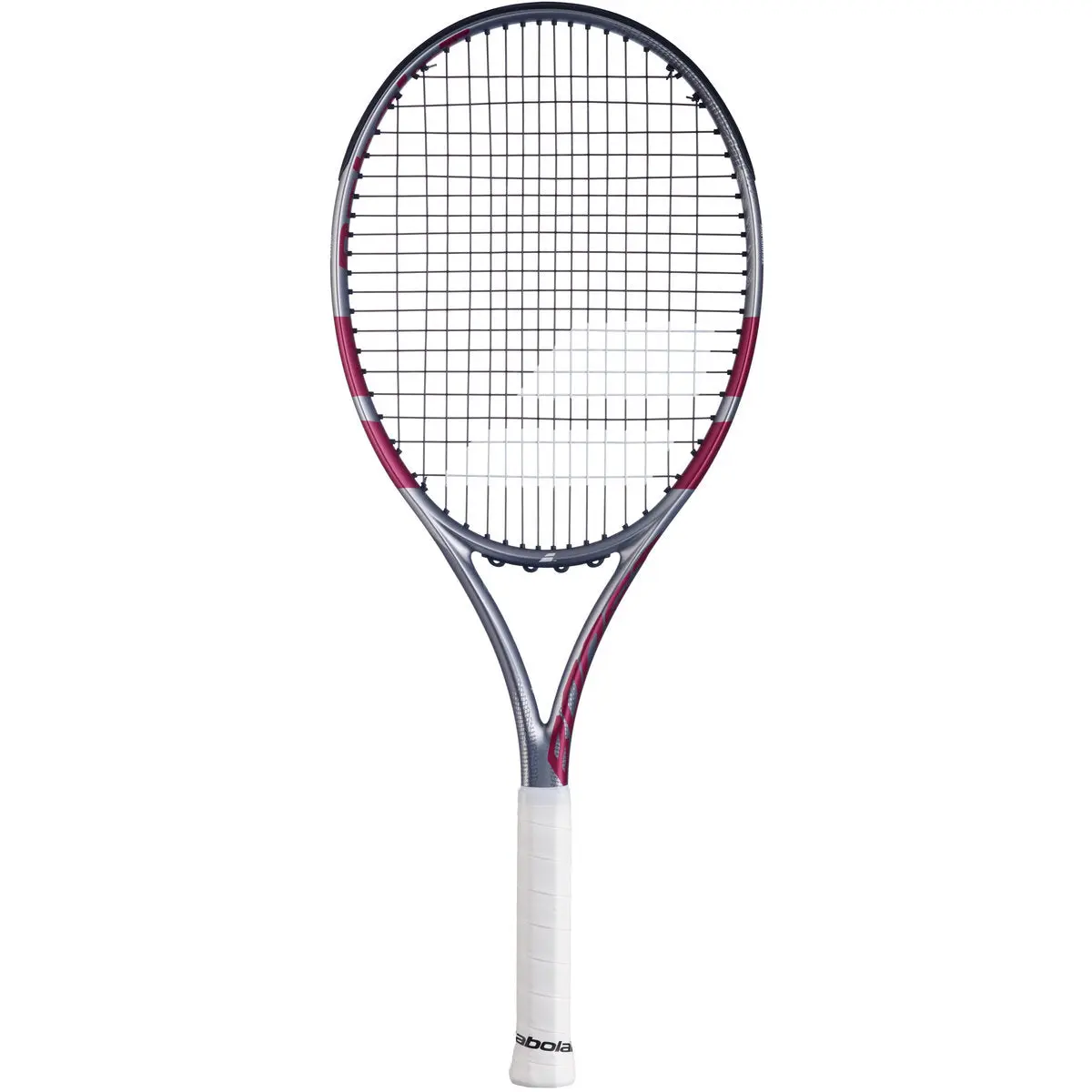 Babolat Boost Aero Strung Tennis Racquet (Grey/Raspberry Pink)