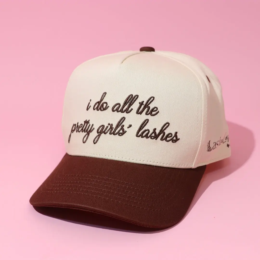 I Do All The Pretty Girls' Lashes Hat x Lashes By Anaisa