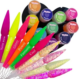 Acrylic Color Palette Neon Wapizima 10 pzas