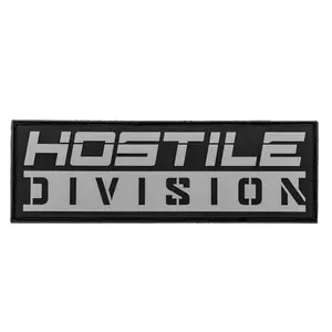 Hostile® - Large Rubber Patch - Shadow
