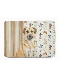 Carolines Treasures WDK7286RUG 19 x 27 in. Anatolian Shepherd Dog Coffee Bar Memory Foam Kitchen Mat