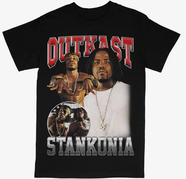 Outkast T-shirt For Men Women, For Fans Unisex Casual Streetswear Top Hip Hop Rap Style