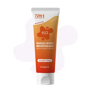 ECO Deodorant Aluminum Free Whole Body Deodorant - Odor Control, Moisture Control, Anti-Chafing Multipack– 3 Oz Tube