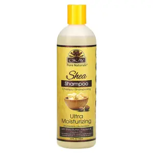 Okay Pure Naturals Shea Shampoo, Ultra Moisturizing , 12 fl oz (355 ml)