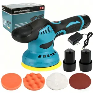 Ergonomic Grip Cordless Car Buffer Polisher for Car Surface Gloss Restoration