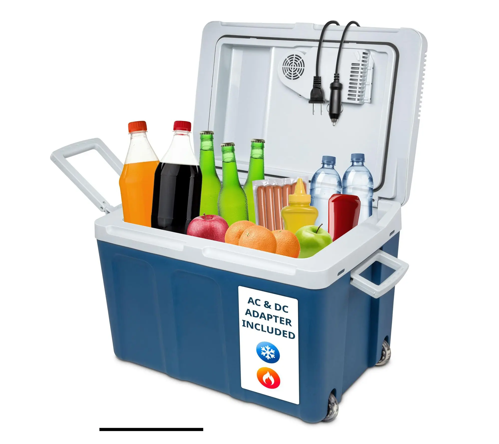 Ivation Electric Cooler Bag, 18 L Portable Thermoelectric